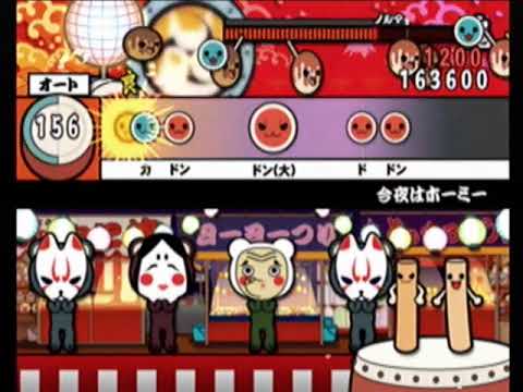 太鼓の達人 CS五代目 - 今夜はホーミー(友利花 旧:落合祐里香)【720p60】