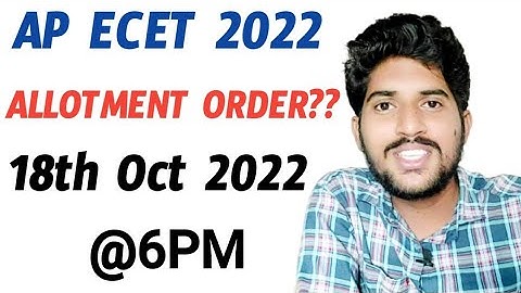 Ap Ecet 2022 | Allotment of seats released ? | how to check college? | bsd telugu tech