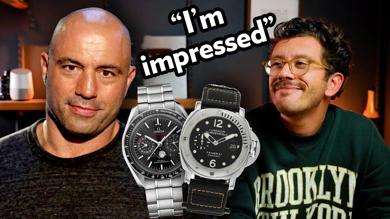 sammensnøret leje indsats Joe Rogan Has The Perfect Watch Collection. - YouTube