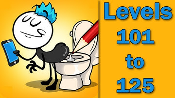 Troll Master - Draw One Part - Brain Test: All Levels Gameplay Level 101 to Level 125