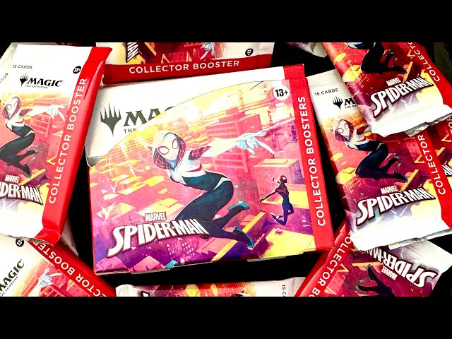 mtg spider man collector booster box release date Magic: The Gathering Spider-Man Collector Booster Boxes Are $100 Off For  Black Friday main image 0