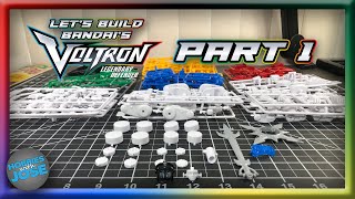 Let's Build Bandai's Voltron - Part 1