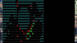 Advent of Code 2018 day 15 visualisation