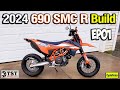 Epic supermoto build ep 1  2024 ktm 690 smc r  cyclecruza