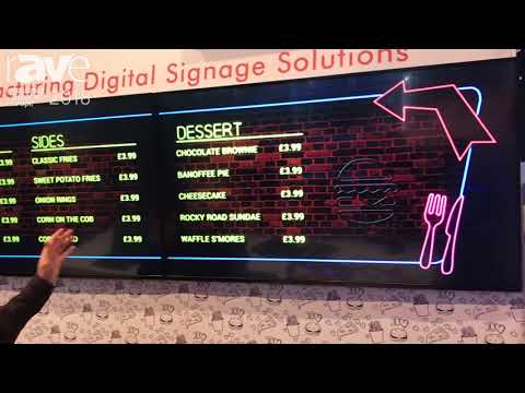 ISE 2018: Allsee Technologies Shows Off Network Digital Menu Boards for Retail Applications