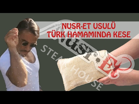 Nusret Usulü Türk Hamamında Kese