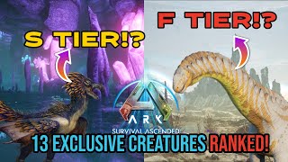 Which Creature Is The Best In Ark Ascended? All 13 Ranked