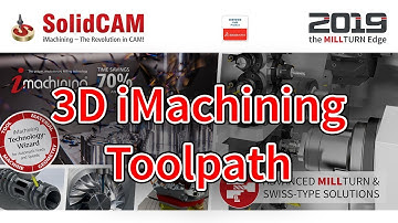 Introductory Video 09   3D iMachining Toolpath