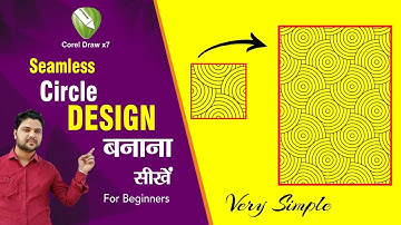 #Corel Draw  Seamless Pattern Design for Beginner | #Aj Graphix