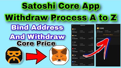 Core Dao Biggest News Core Withdraw Process Live Withdraw Date, Withdraw Address Link Process
