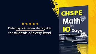 Celebrity Book Trailer: CHSPE Math in 10 Days: The Most Effective CHSPE Math Crash Course Wealth
