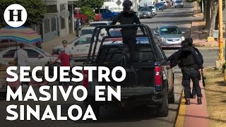 Secuestro masivo en Culiacán; Reportan al menos a 40 personas secuestradas
