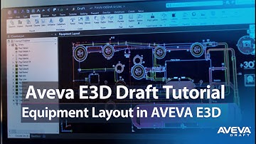 Aveva E3D Draft Tutorial | Equipment Layout Creation for Beginners I Part-1
