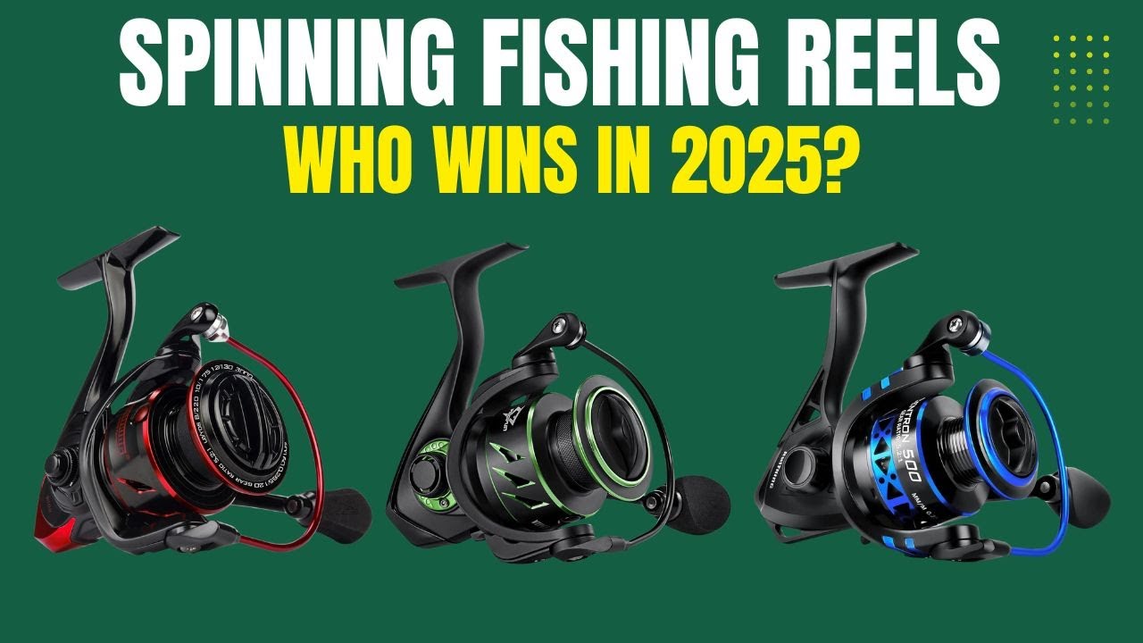 TOP 5: Best spinning fishing reels of 2025 - YouTube