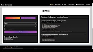 Installation on WAMP - Inventory Management System screenshot 4