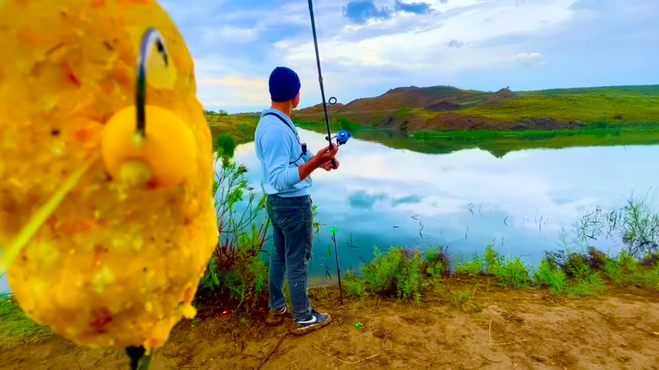 Fishing Raning Spring Fishing in the spring rain ☔️ 🎣 - YouTube