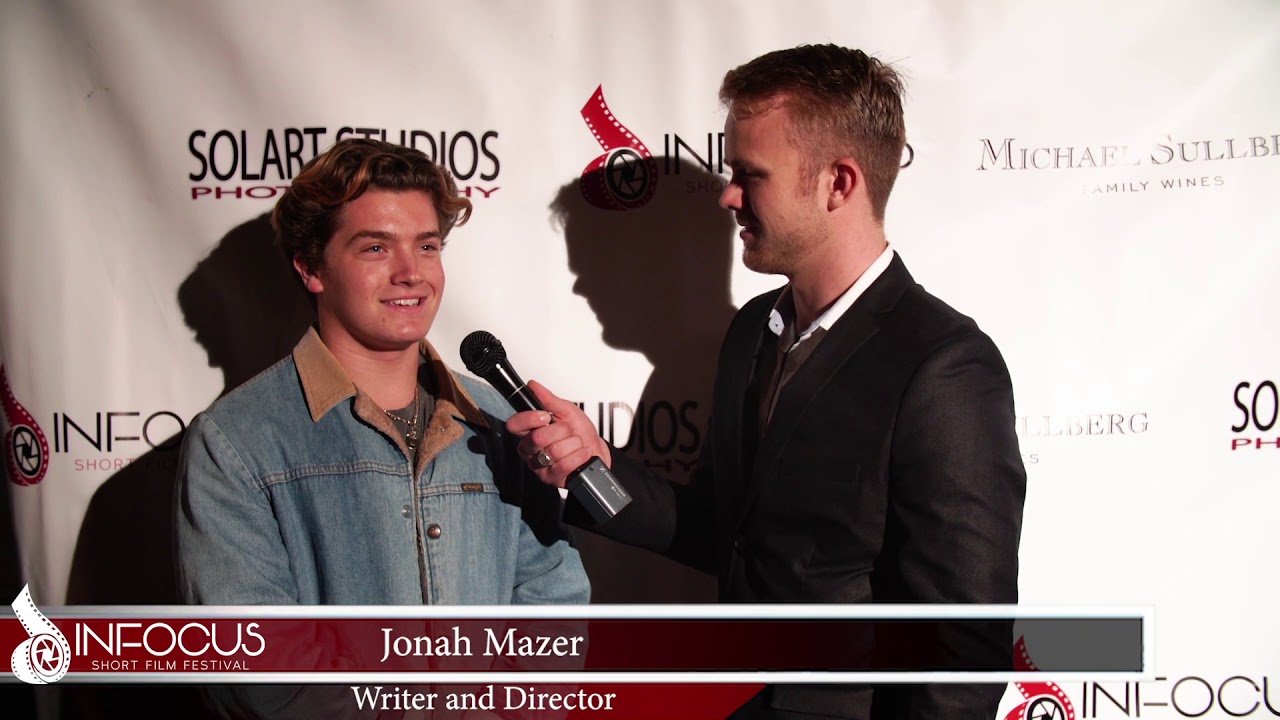 Jonah Mazer interview at the Infocus Short Film Festival October 6 2018