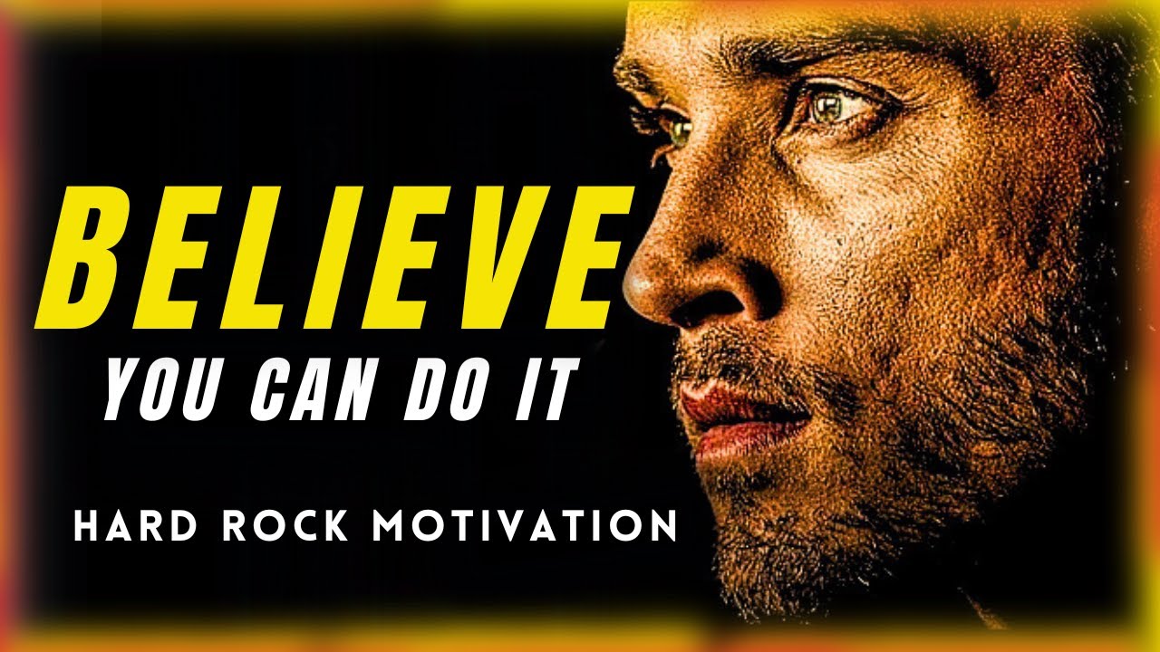BELIEVE YOU CAN DO IT - Motivational Speech - YouTube