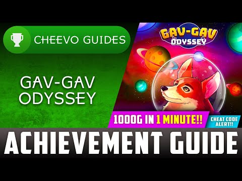 Gav Gav Odyssey — Руководство по достижениям и трофеям (Xbox) *1000G ЗА 1 МИНУТУ С ЧИТАМИ!?* (САМЫЙ ПРОСТОЙ 1000G?)