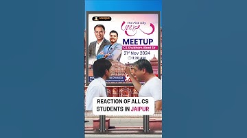Jaipur Meet-up With CS Shubham Abad