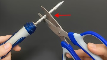 Sharpen Scissors Like a Razor. No Tools, No Hassle!