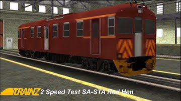 Trainz 2 Speed Test: SA-STA Red Hen