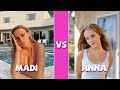 MADI MONROE Vs Anna Shumate TikTok Dance Compilation