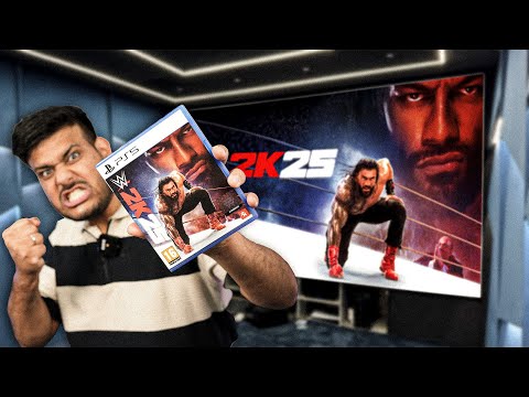 WWE 2K25 - Unboxing & Gameplay in Cinema Theatre 😍