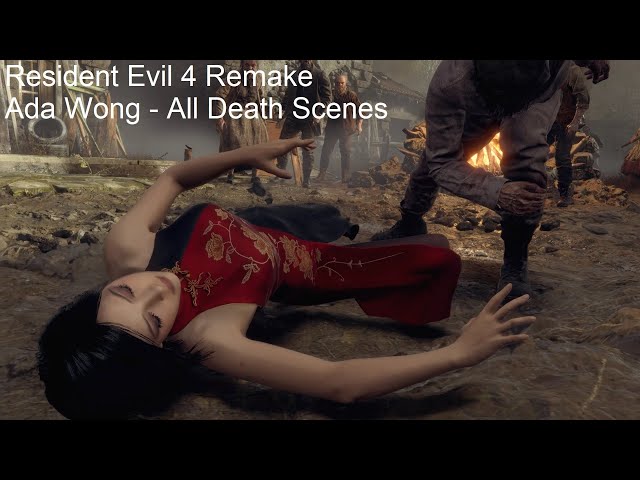 Resident Evil 4 Remake - All Ada Wong Cutscenes 