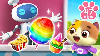 Yummy Robot Snack Maker | Good Habits for Kids | Kids Cartoon | Mimi and Daddy