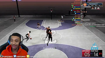 FlightReacts Plays His 1st PS5 Next Gen NBA 2K21 Park Game In Rookieville & This Happened!