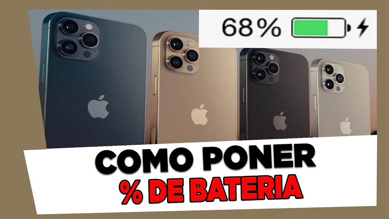 Como Mostrar Porcentaje De Bateria Iphone 12 Iphone 12 Mini Iphone 12 Pro Y 12 Pro Max Youtube Como Mostrar Porcentaje De Bateria Iphone 12 Iphone 12 Mini Iphone 12 Pro Y 12 Pro Max Youtube