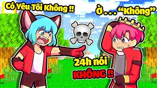 HIHA THỬ THÁCH 24 GIỜ NÓI KHÔNG VỚI BẠN GÁI VÀ CÁI KẾT*HIHA FAN THỬ THÁCH ❤😱