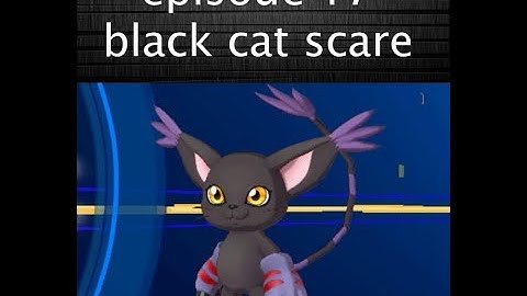 [episode 17 black cat scare] Digimon cyber sleuth hackers memory