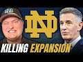 Is Notre Dame being FORCED to join the BIG TEN with conference schedules EXPANDING?