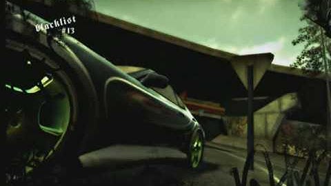 NFS Most Wanted Blacklist 13 Intro