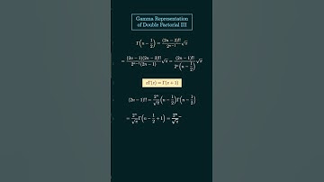 Gamma Representation of Double Factorial III