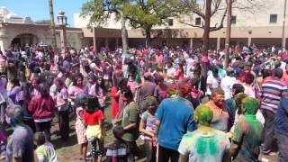 Holi celebration