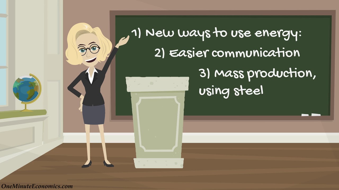 The First and Second Industrial Revolution Explained & Compared in One
