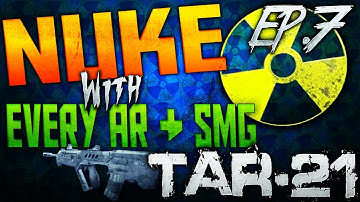 Modern Warfare 2: Nuke w/ Every AR & SMG Ep.7 Tar-21 Solo Double Nuke Fail!