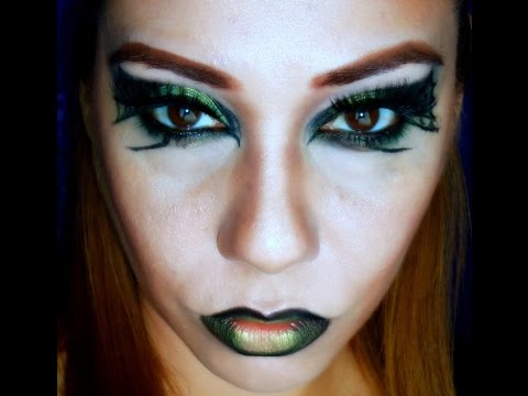 MAQUILLAJE DE FANTASIA \u0026quot;BRUJA\u0026quot;