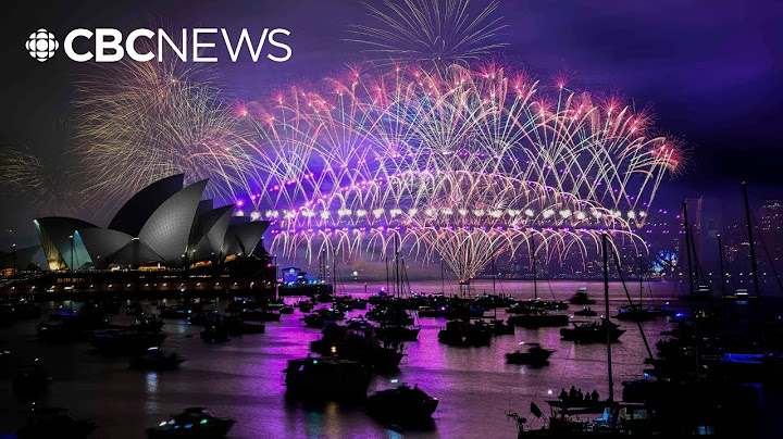 New Year's fireworks in New Zealand, Australia and Hong Kong as 2025 begins