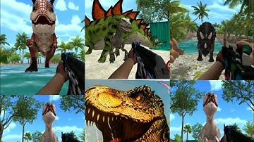 Dinosaur Bloody island Gameplay android Game - Part1