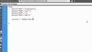 Curso de PHP Com PDO - Conexão