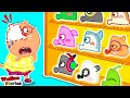 Face Puzzle Play Song with Kat! - Baby Doing Shopping ⭐️ Funny Cartoon For Kids @KatFamilyChannel