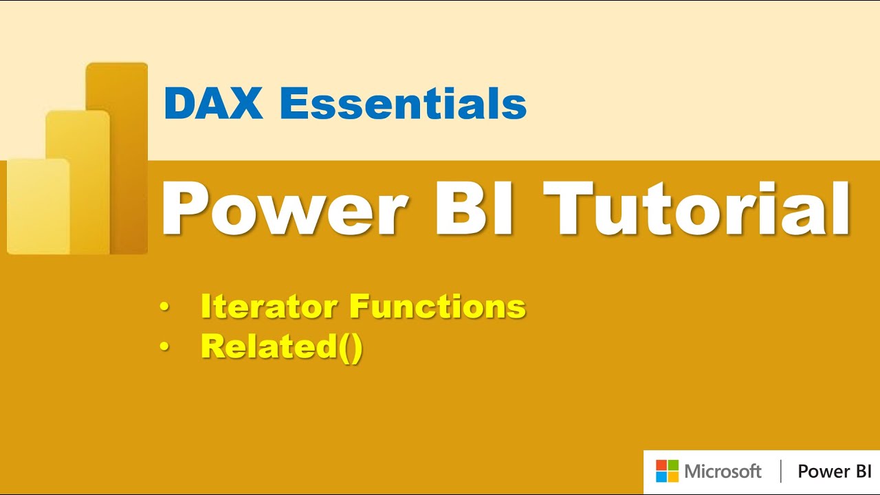 DAX Iterator Functions Explained | Power BI Full Course - YouTube