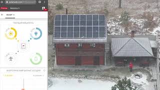 Сонячна станція 5 кВт під власне споживання (без аккумуляторів). Київська область.