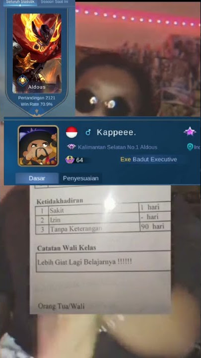 dunia hanya sementara mobile legends selamanya🗿