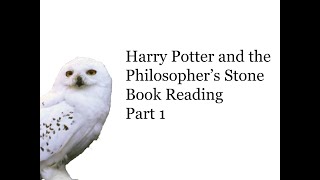 Harry Potter and the Philosopher's Stone Book Reading + Vocabulary (Pages 1 to 3)