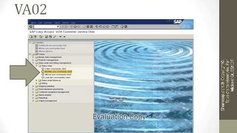GU SAP Modifying an order VA02